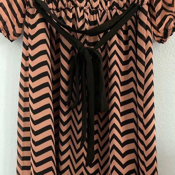 Enfocus Studio Chevron Dress - Picture 3 of 7